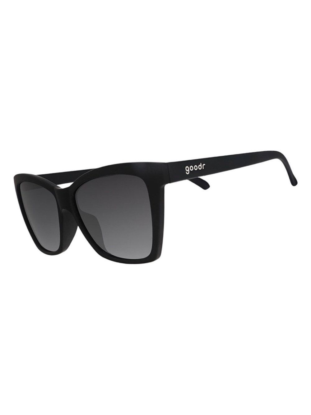 goodr Pop G New Wave Renegade Rectangle Sunglasses - Black - Unisex